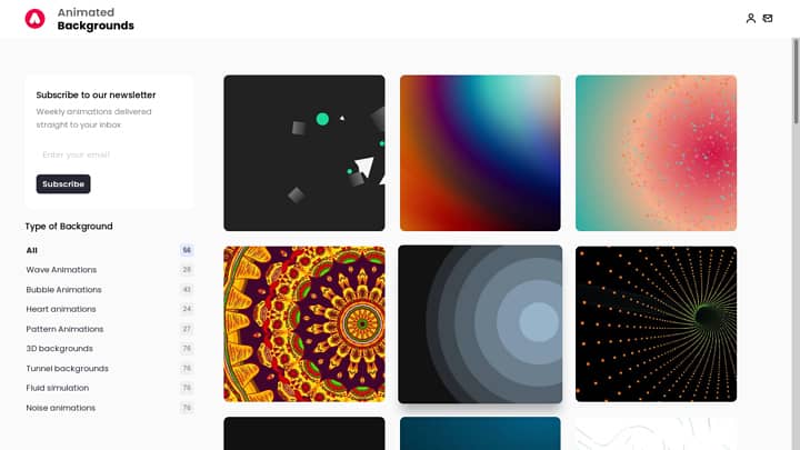 animatedbackgrounds — screenshot
