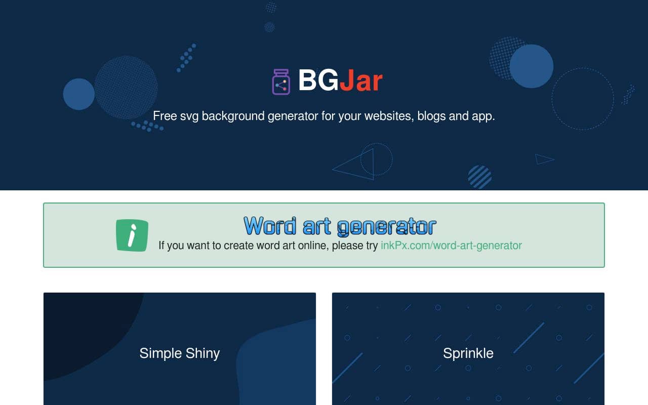 BGjar — screenshot