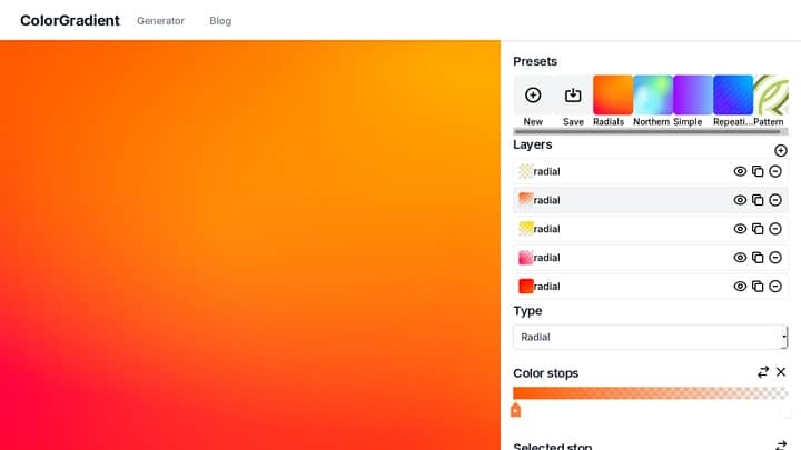 ColorGradient — screenshot