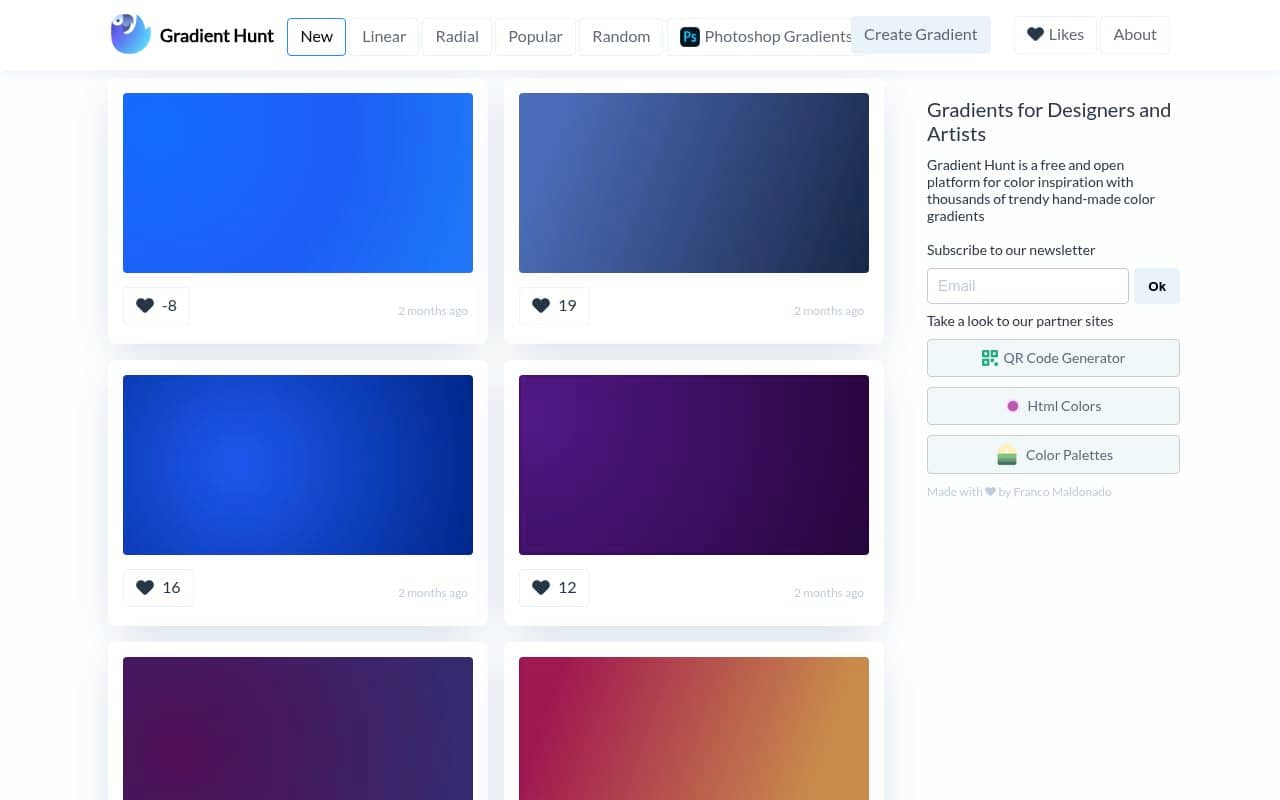 Gradient Hunt — screenshot