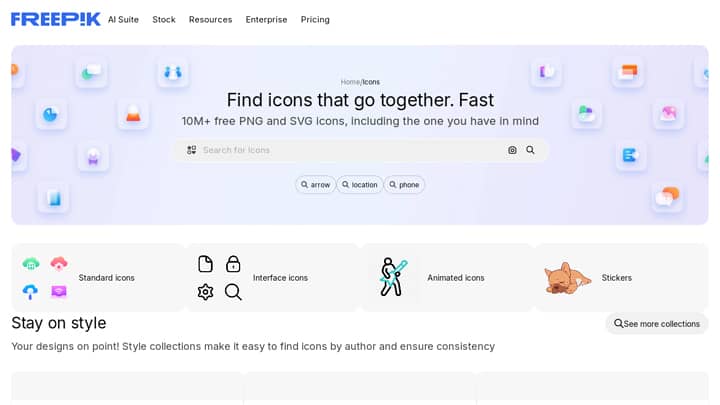 Iconduck — screenshot