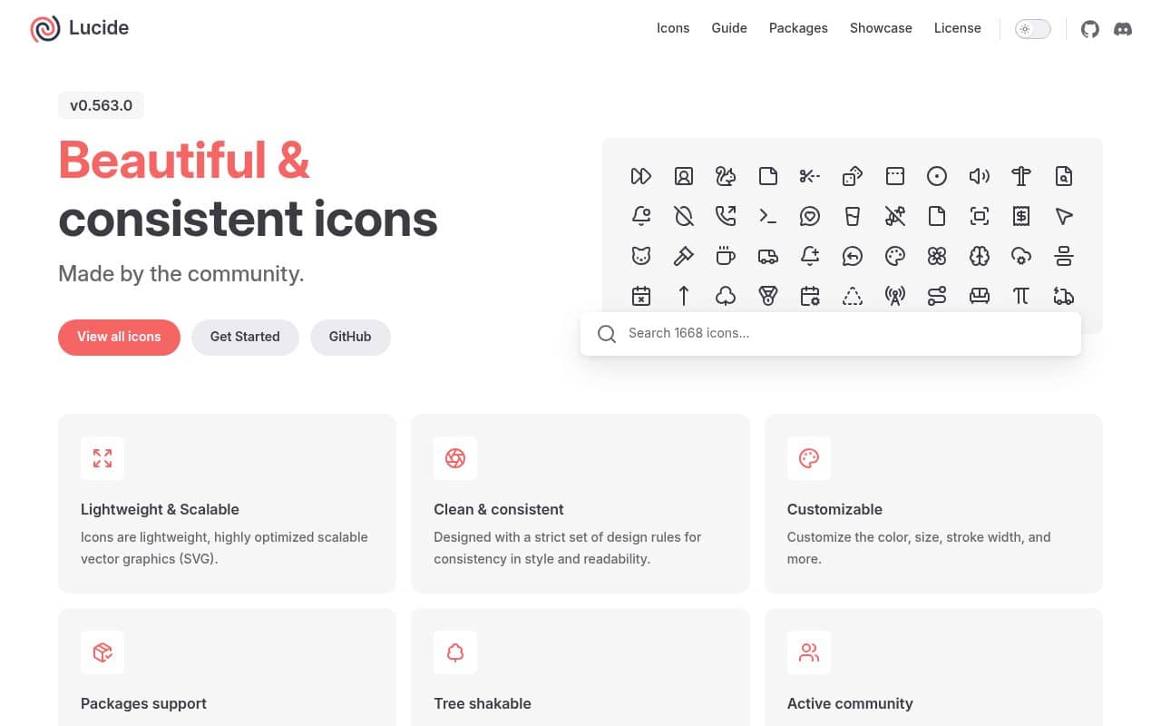 Lucide — screenshot