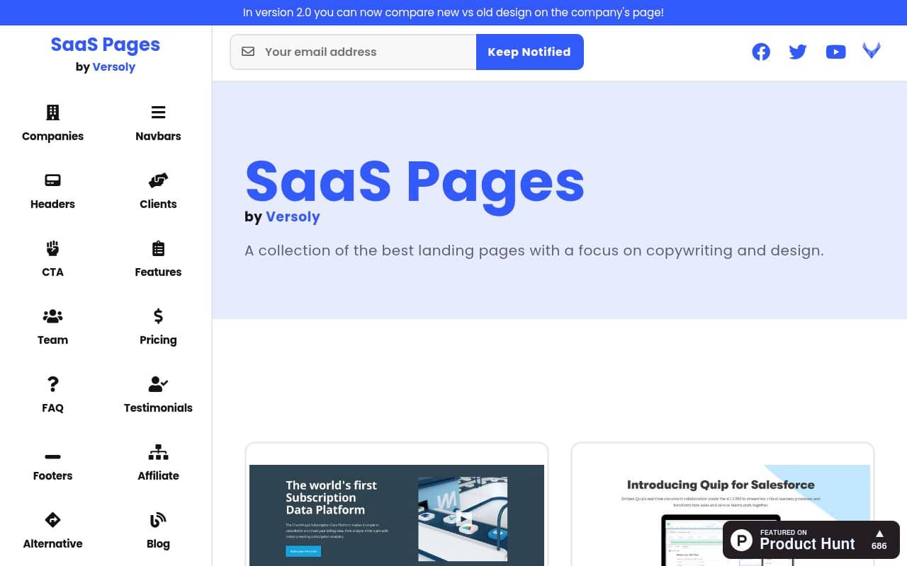 Saaspages.xyz — screenshot