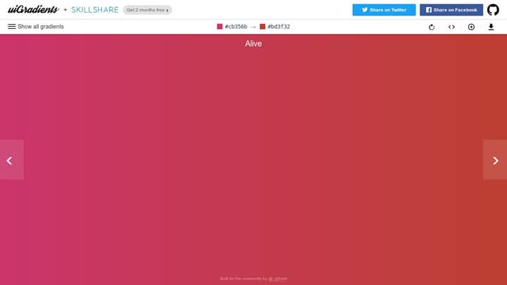 UI Gradients — screenshot