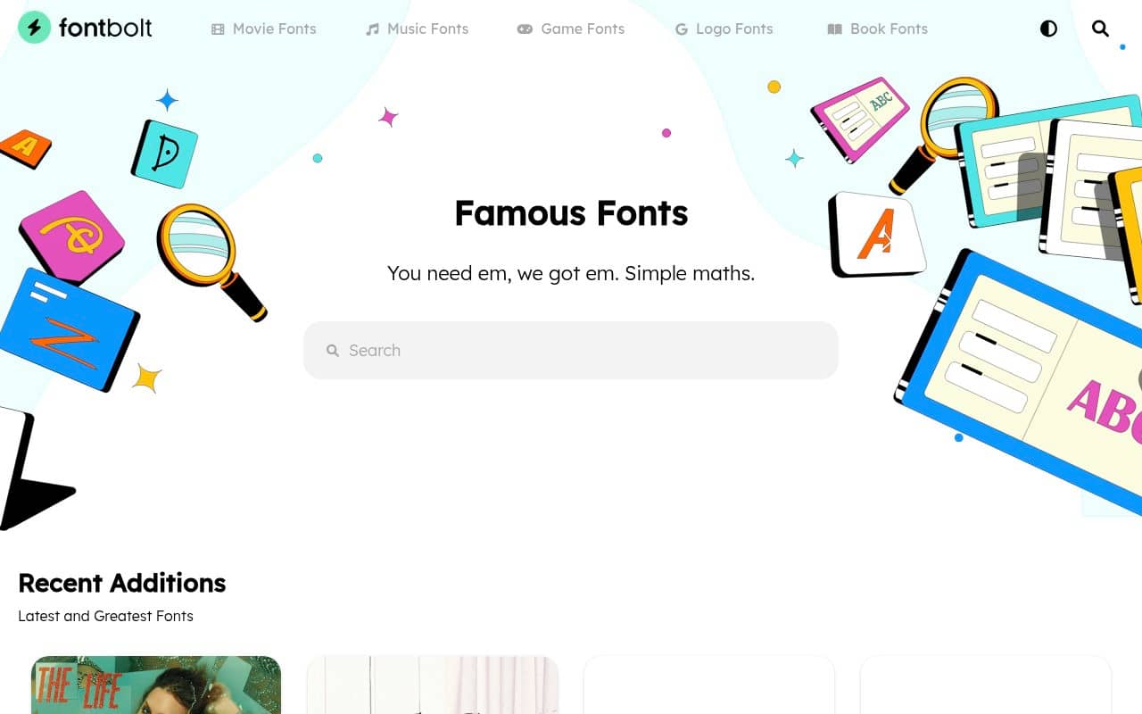 Fontbolt — screenshot
