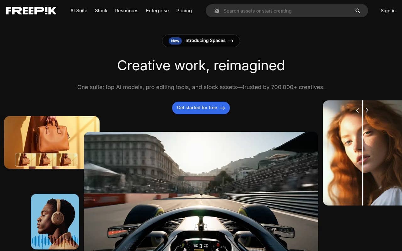 Freepik — screenshot