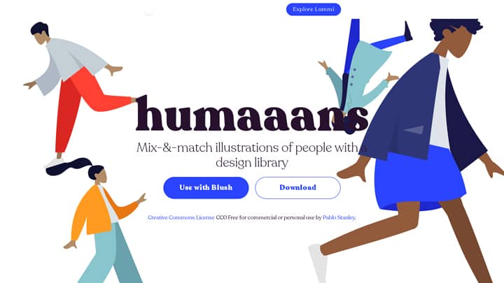 Humaaans — screenshot