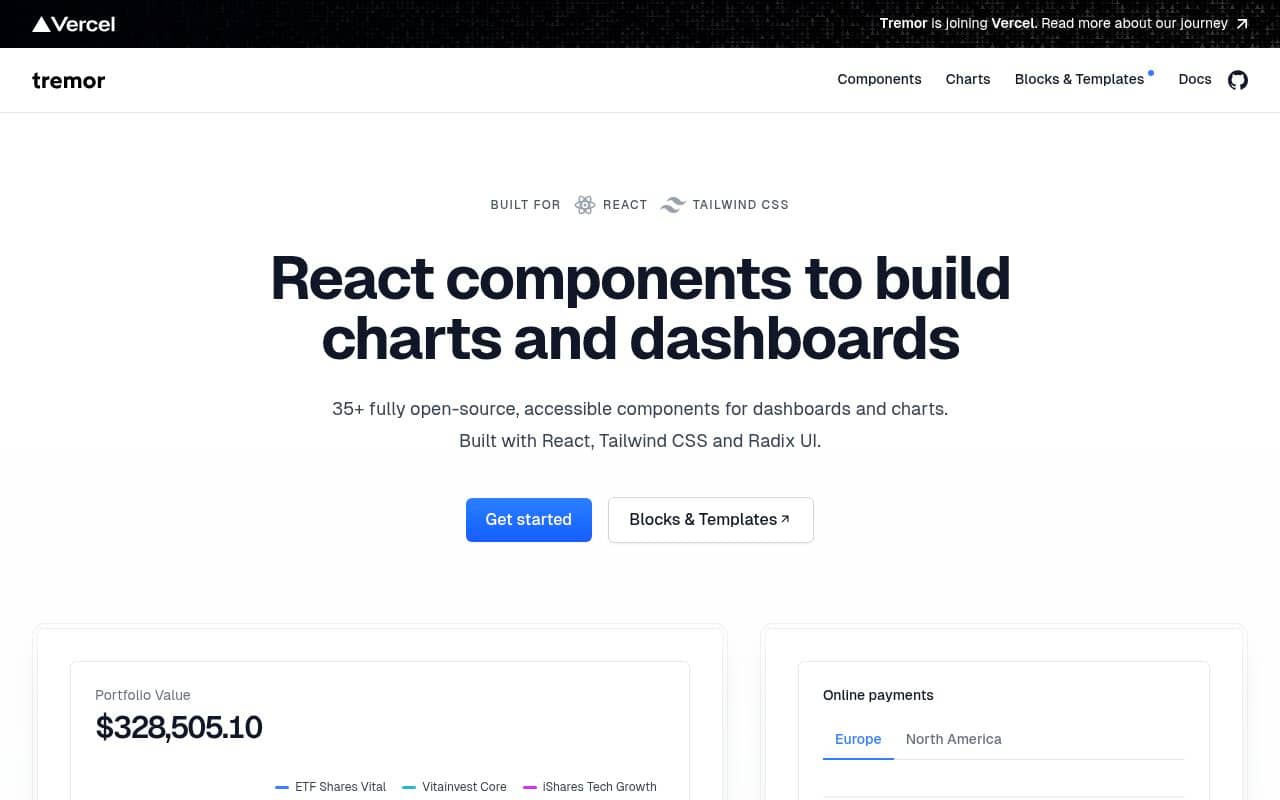 Tremor — screenshot