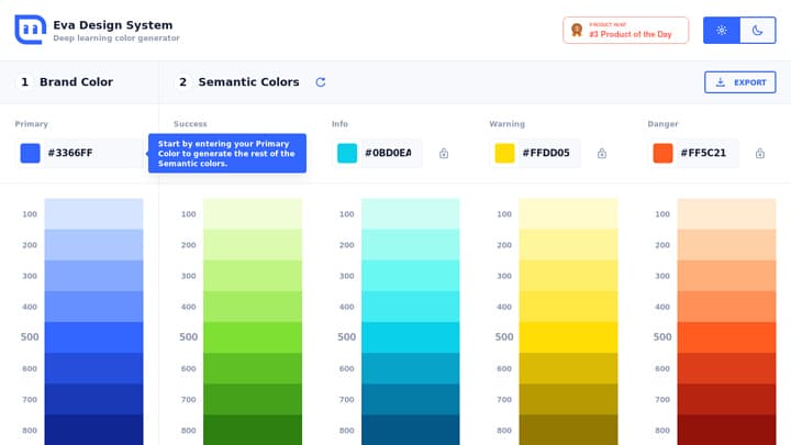 Eva Design System preview