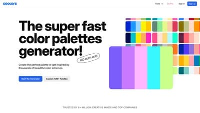 Coolors preview