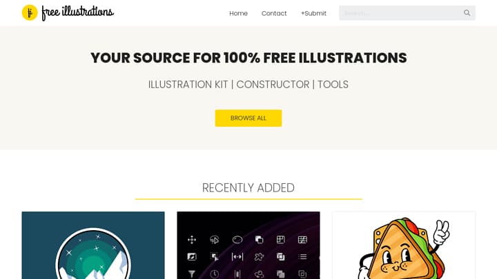 Freeillustrations preview