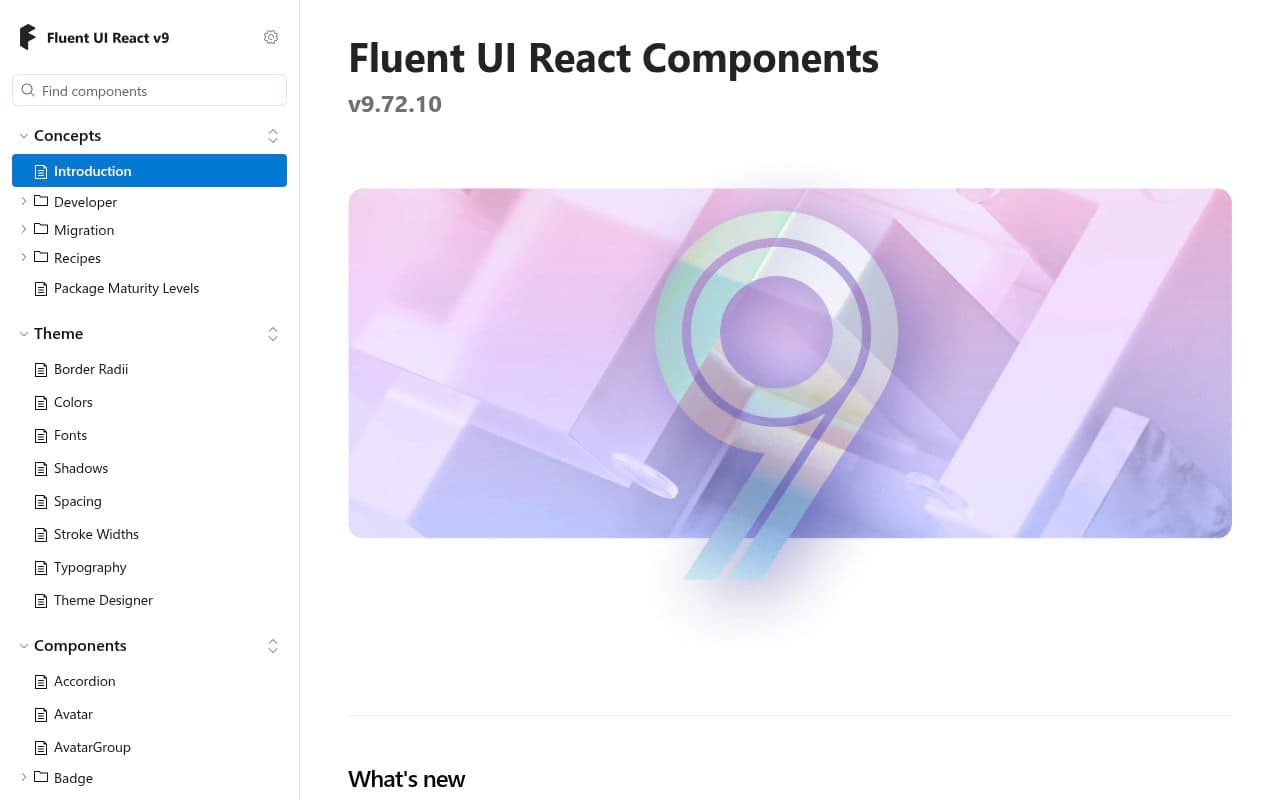 Fluent UI preview