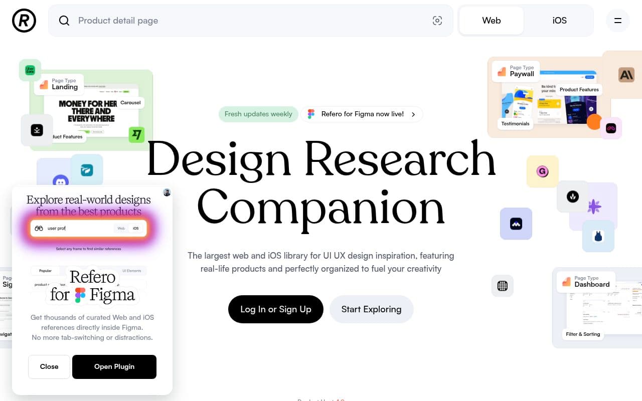 refero.design preview