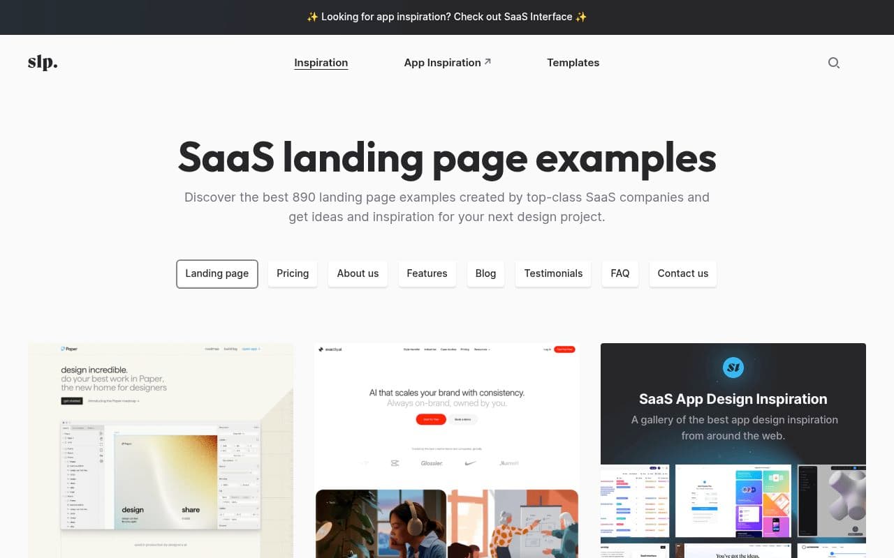 SaaS Landing Page preview