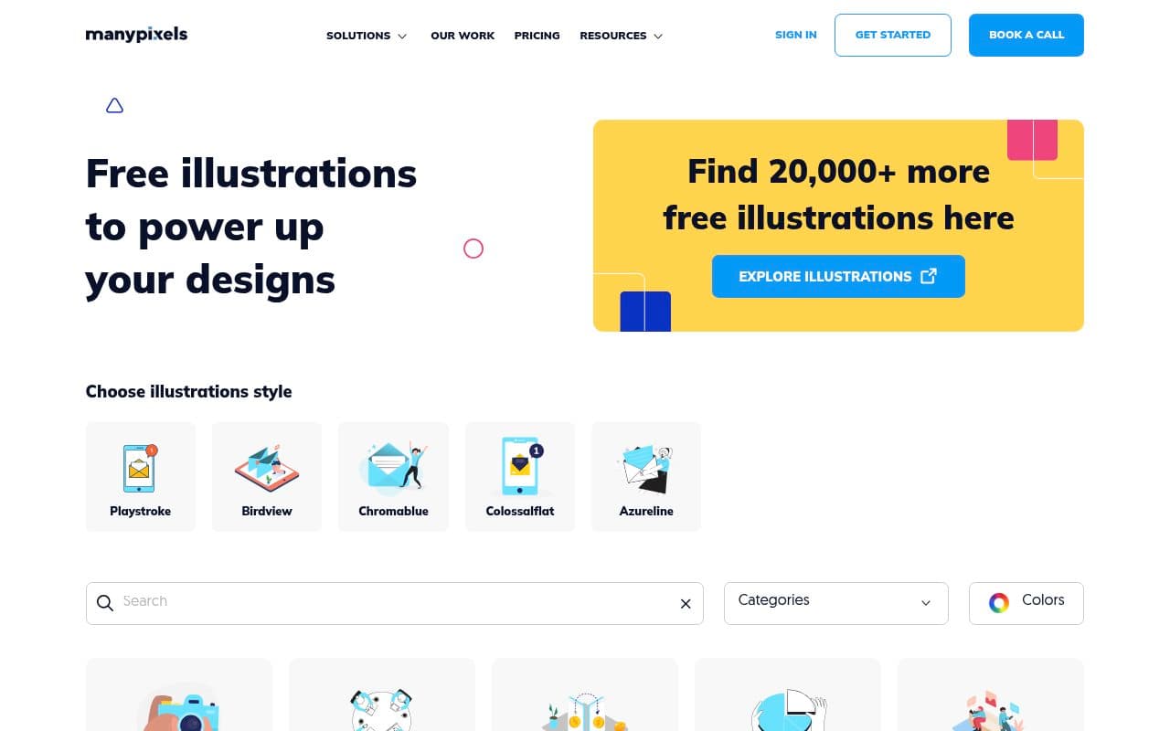 Manypixels.co preview