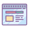 HTML & CSS & Graphic Templates icon