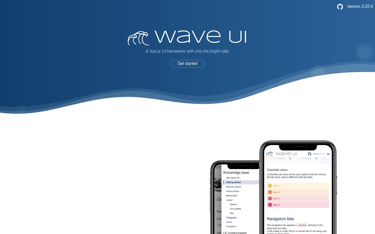 Wave UI preview