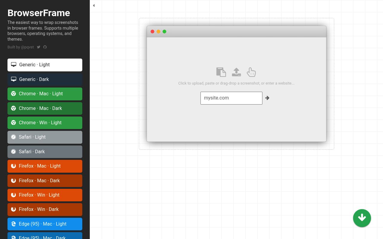 Browserframe preview
