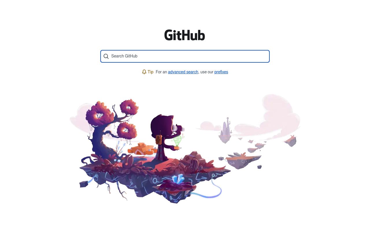 Github search preview