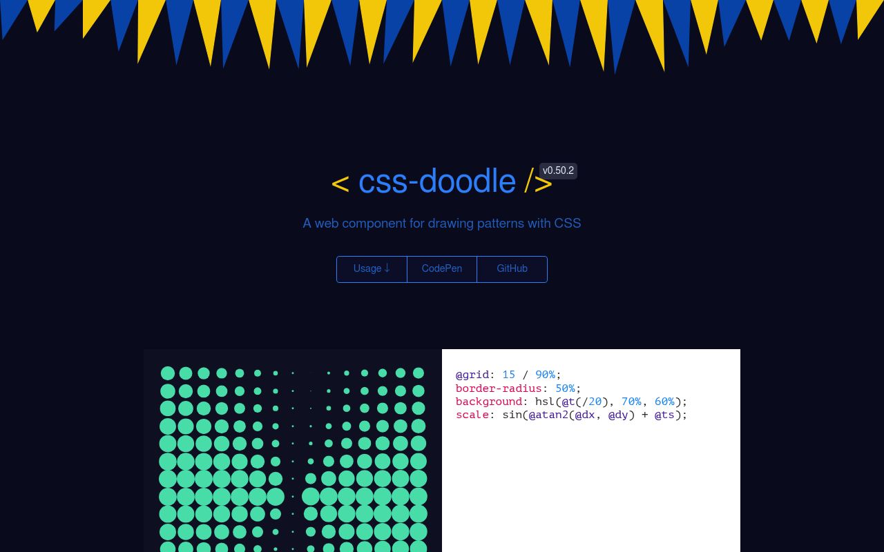 Css-doodle preview