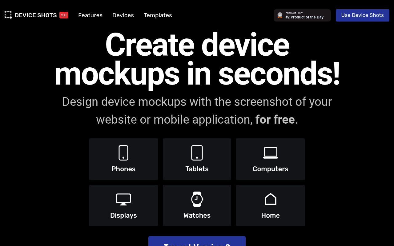 Device Shots preview
