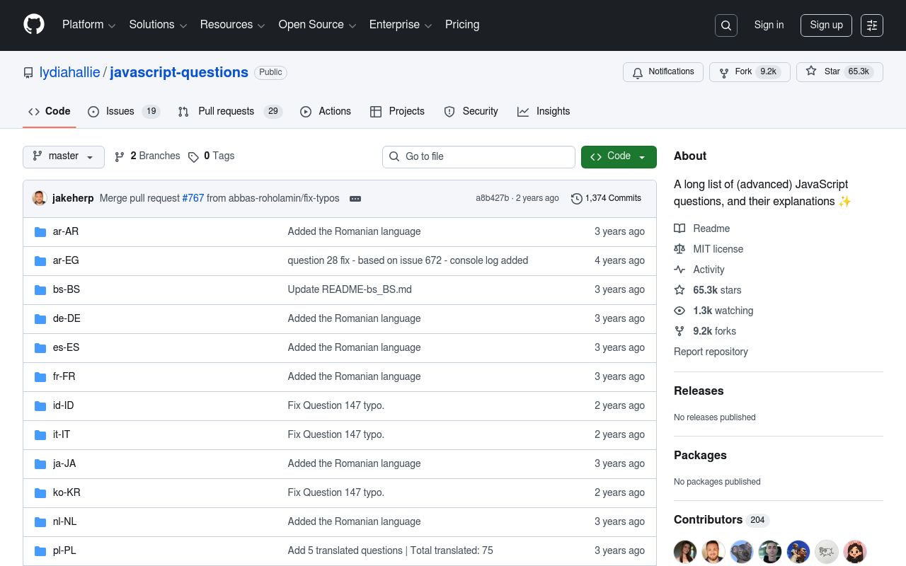 Javascript Questions preview