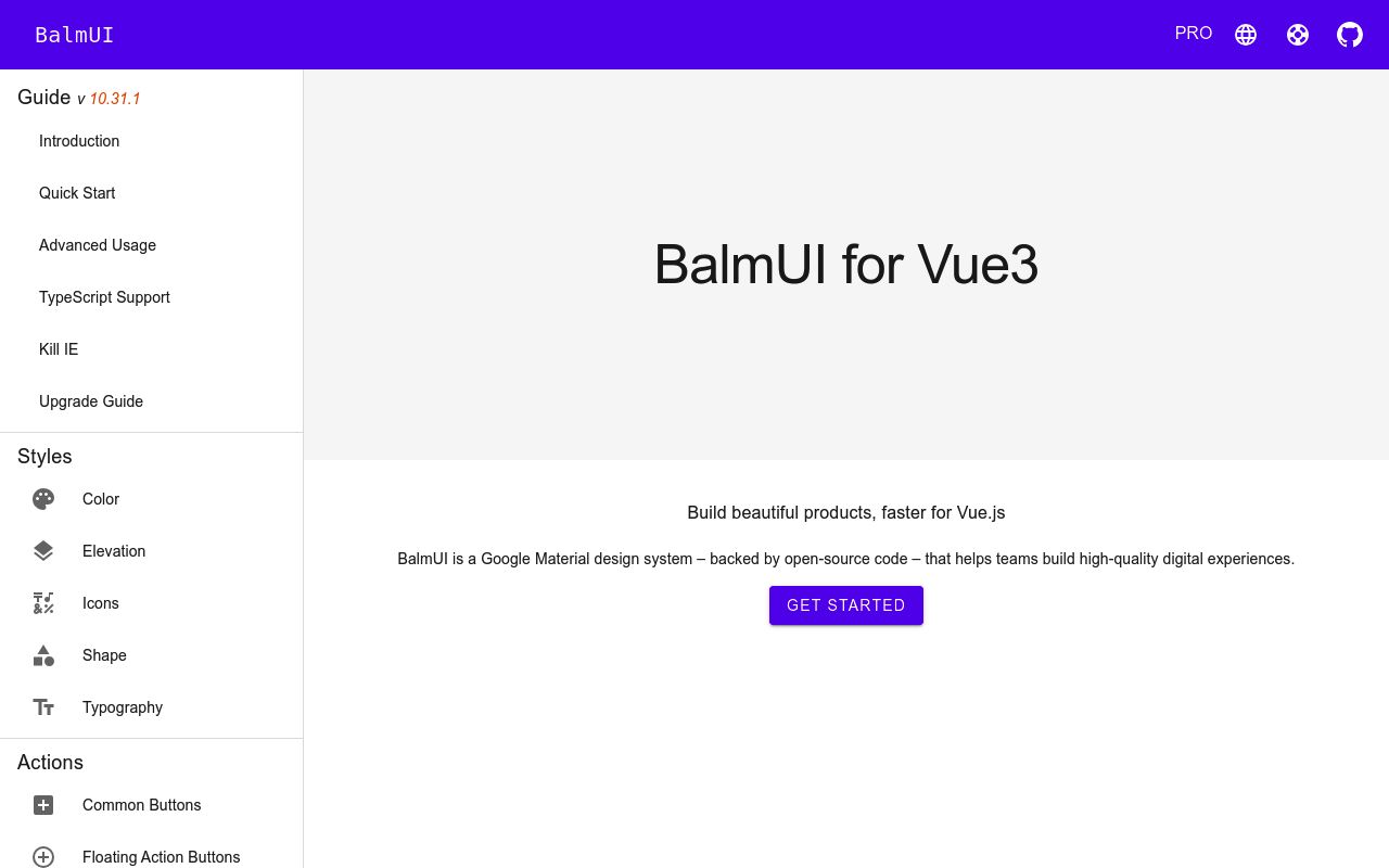 BalmUI preview