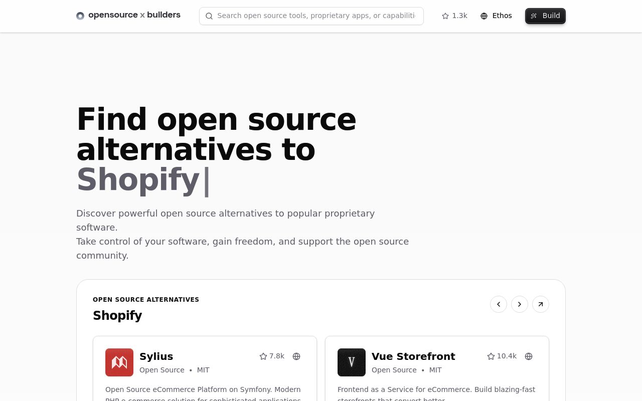Opensource.builders preview