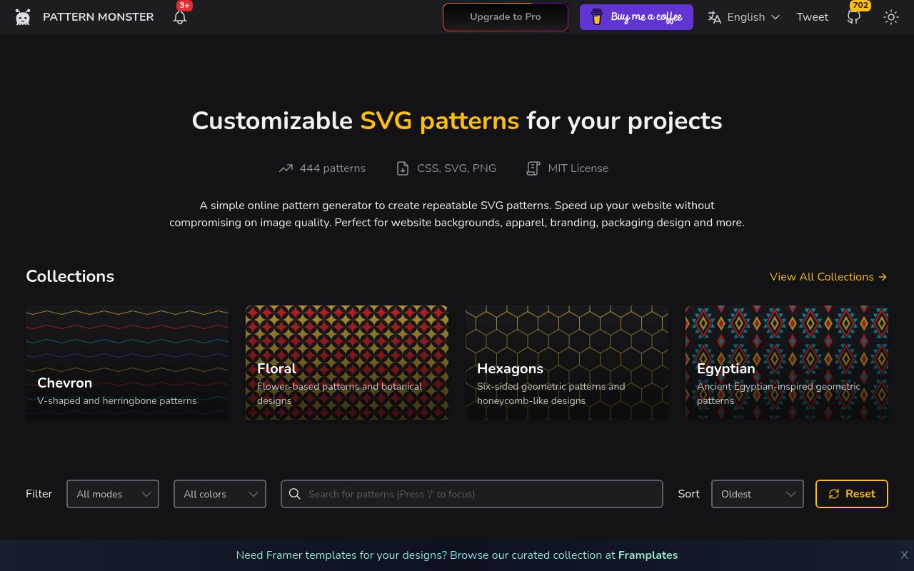 Pattern Monster preview