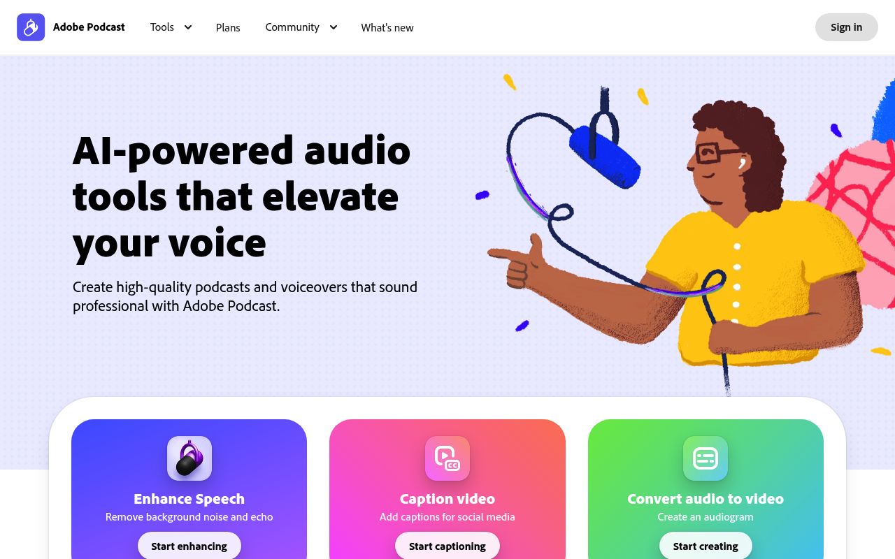 Adobe Potcast preview