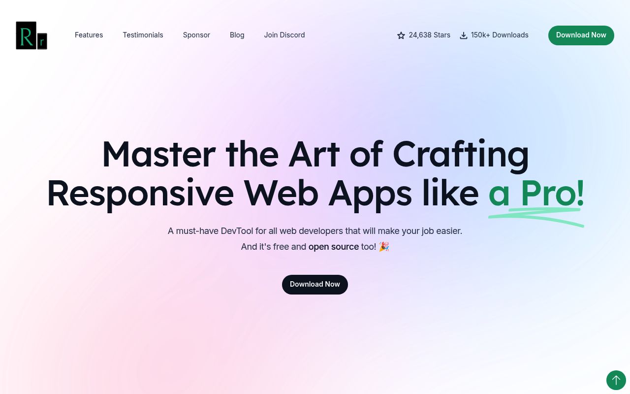 Responsively preview