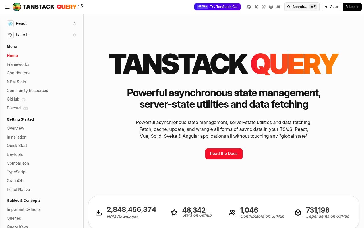 TanStack Query preview