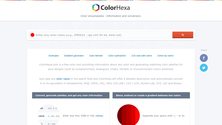 Colorhexa preview