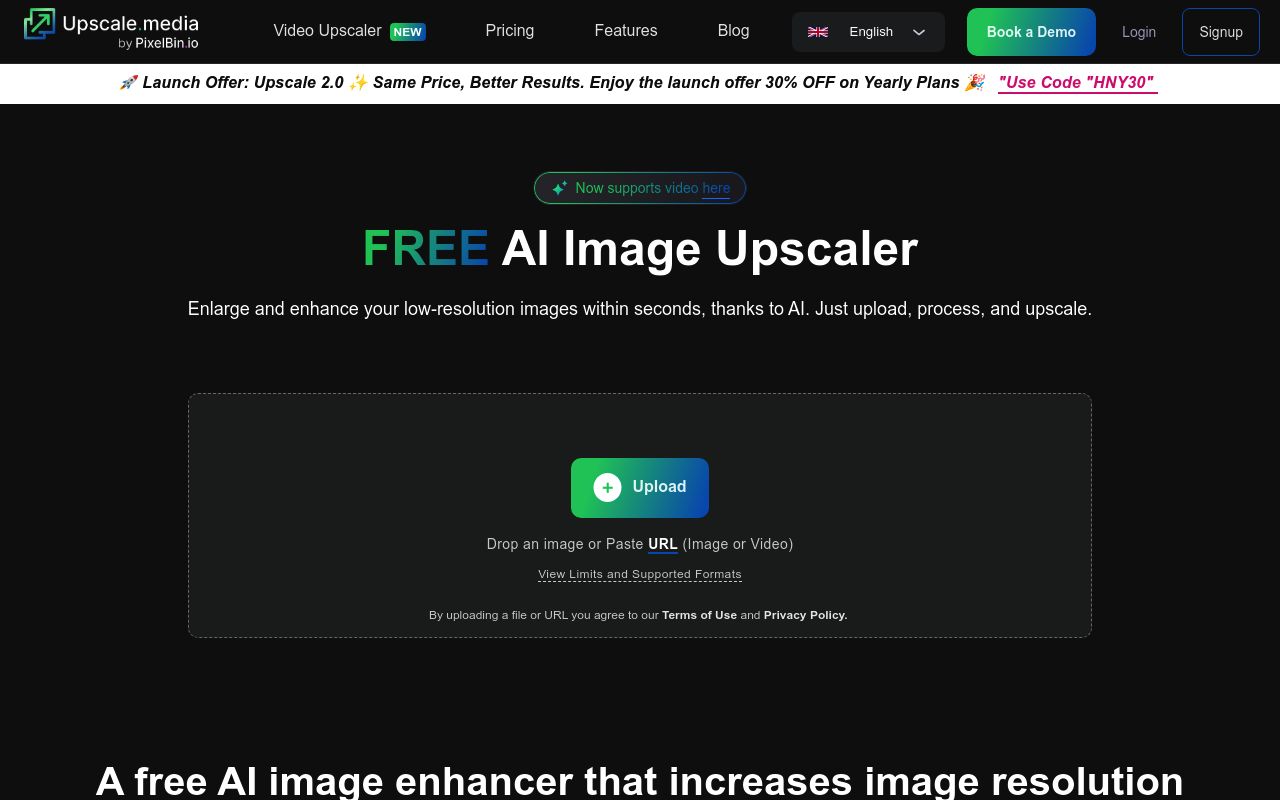 Upscale Media preview